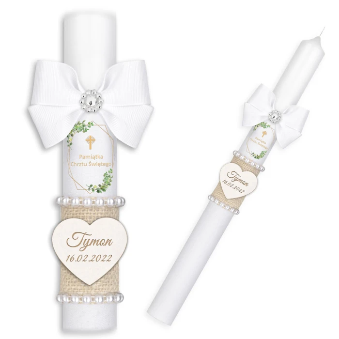 Świeca do Chrztu C24