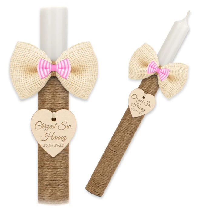 Świeca do Chrztu C34