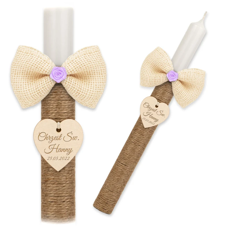 Świeca do Chrztu C39