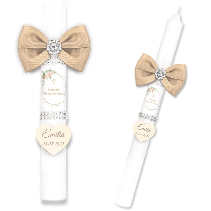 Świeca do Chrztu C45