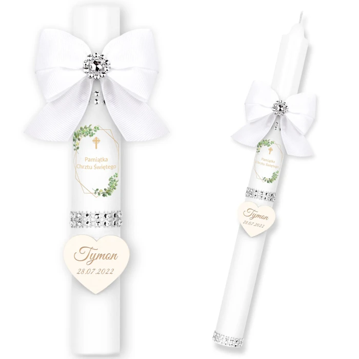 Świeca do Chrztu C48