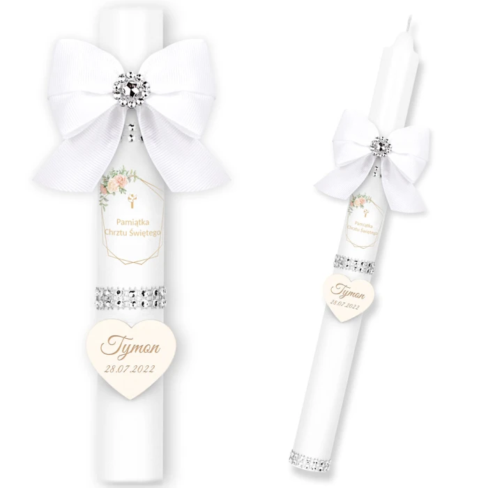 Świeca do Chrztu C49