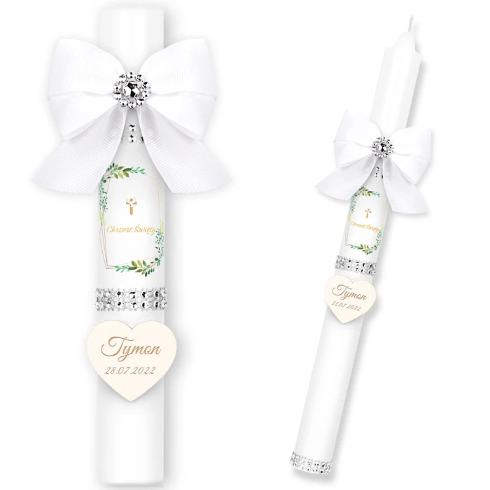 Świeca do Chrztu C54