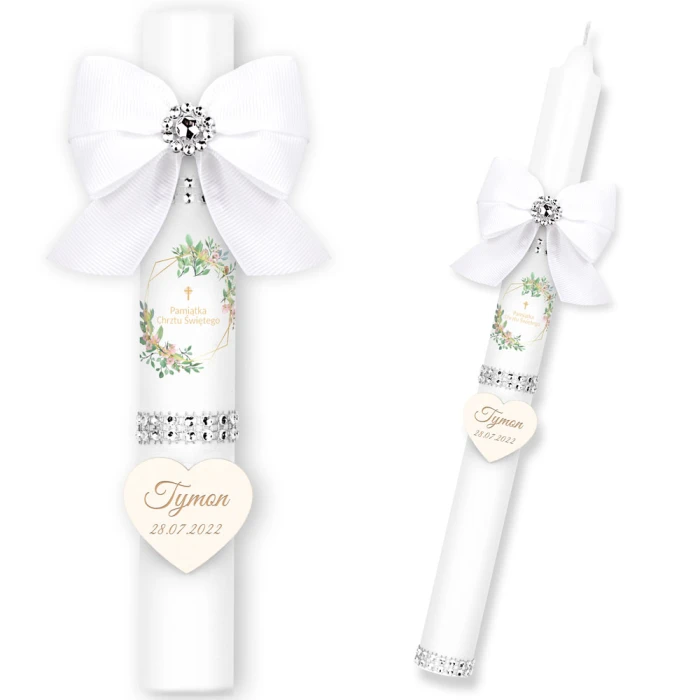 Świeca do Chrztu C55