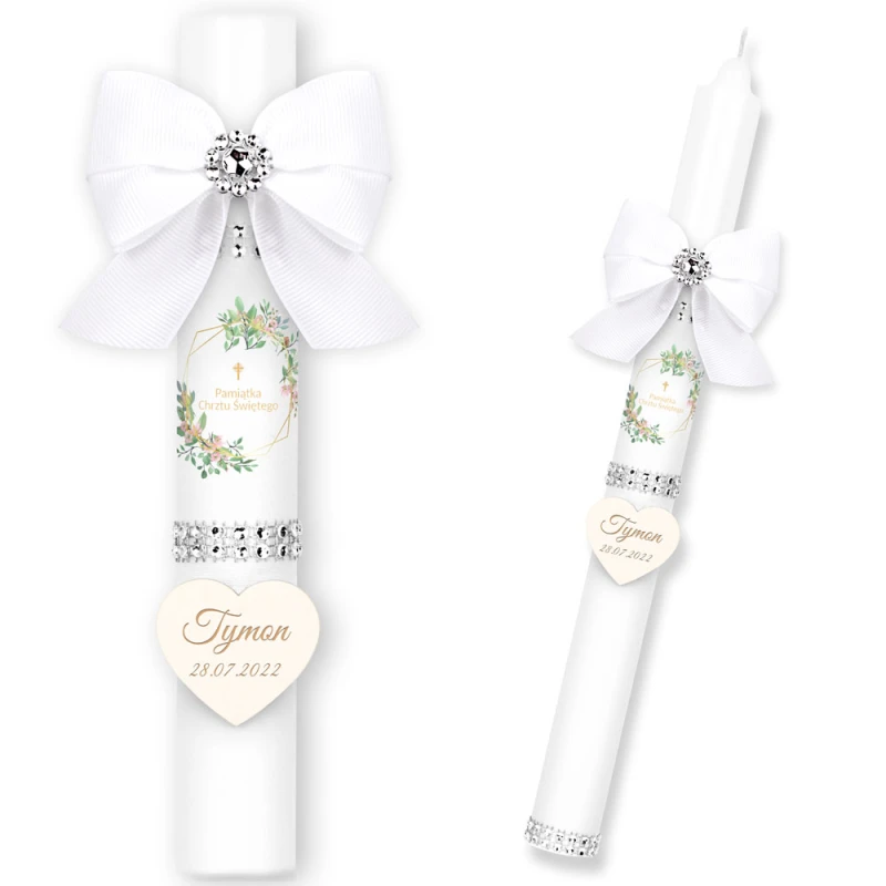 Świeca do Chrztu C55