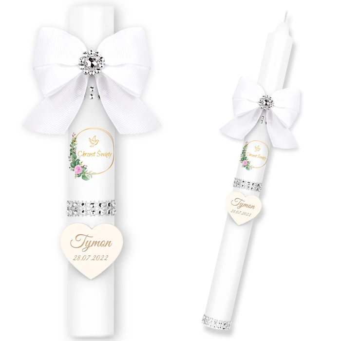 Świeca do Chrztu C57